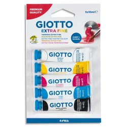 GIOTTO Blister de 5 tubes...