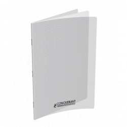 OXFORD Cahier Conquérant Classique 48 pages Petits Carreaux 24x32 90g Couverture polypro incolore