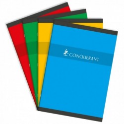 CONQUERANT 7 Cahier piqûre 21x29