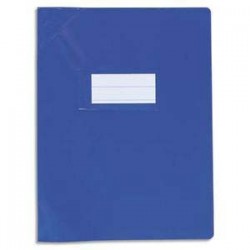 ELBA Protège-cahier 17x22cm Strong Line opaque 15/100 + renforcés (30/100). Coloris bleu