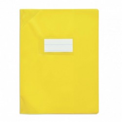 ELBA Protège-cahier 17x22cm Strong Line opaque 15/100 + renforcés (30/100). Coloris jaune