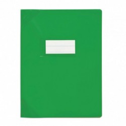 ELBA Protège-cahier 17x22cm Strong Line opaque 15/100 + renforcés (30/100). Coloris vert