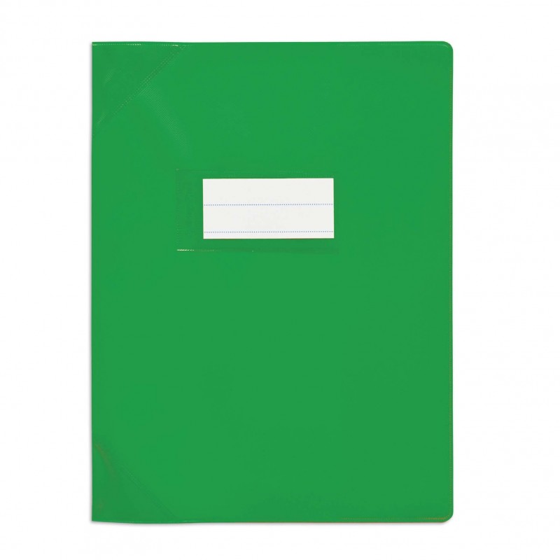 ELBA Protège-cahier 17x22cm Strong Line opaque 15/100 + renforcés (30/100). Coloris vert