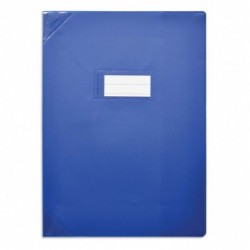 ELBA Protège-cahier 24x32cm Strong Line opaque 15/100 + renforcés (30/100). Coloris bleu