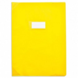 ELBA Protège-cahier 24x32cm Strong Line opaque 15/100 + renforcés (30/100). Coloris jaune