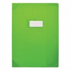 ELBA Protège-cahier 24x32cm Strong Line opaque 15/100 + renforcés (30/100). Coloris vert