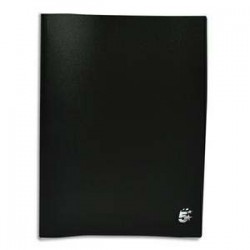 Protège-documents en polypropylène 40 vues noir 