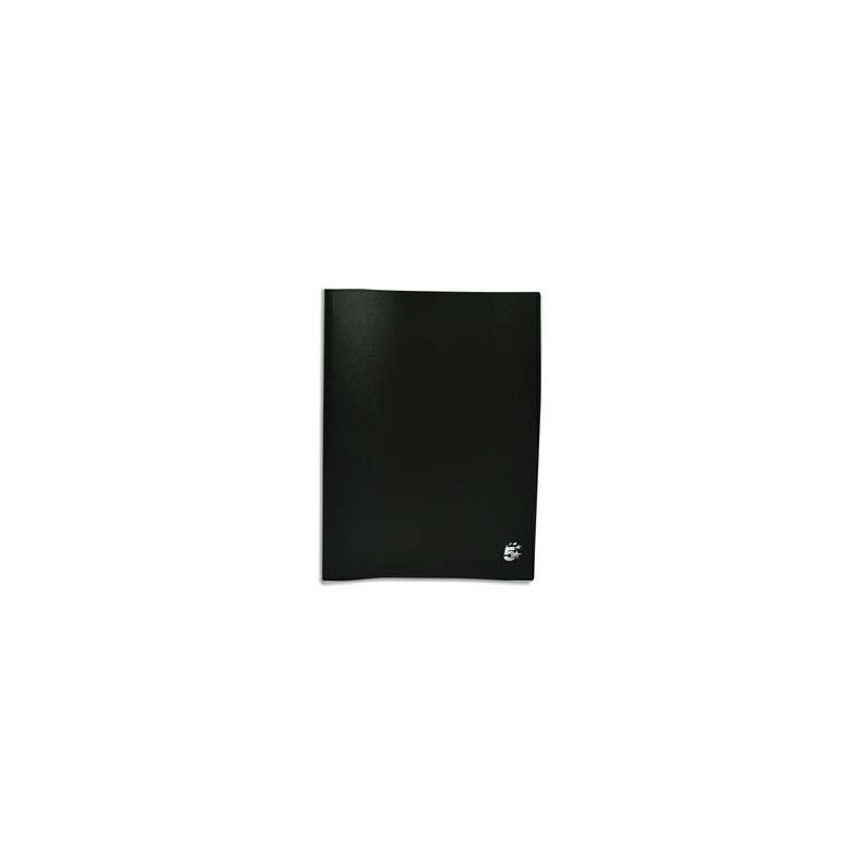 Protège-documents en polypropylène 100 vues noir 
