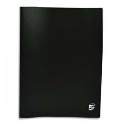 Protège-documents en polypropylène 120 vues noir 