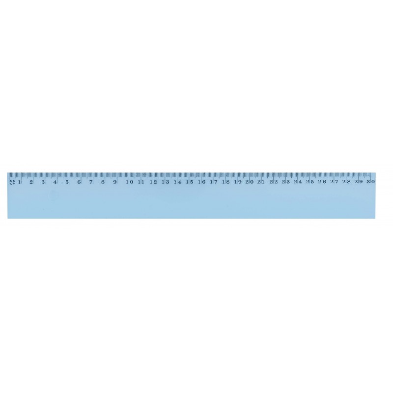 REGLE PLATE 30CM INCASSABLE