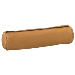 HAMELIN Fourre tout cuir rond Mouton naturel -Grand format 21xD6