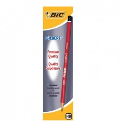 BIC Crayon graphite tête trempée corps rond mine HB CONTE GILBERT