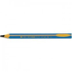 BIC Crayon graphite BEGINNERS. Mine HB 2mm. Corps bleu pour gauchers/droitiers