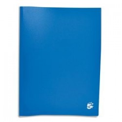 Protège-documents en polypropylène 40 vues bleu 