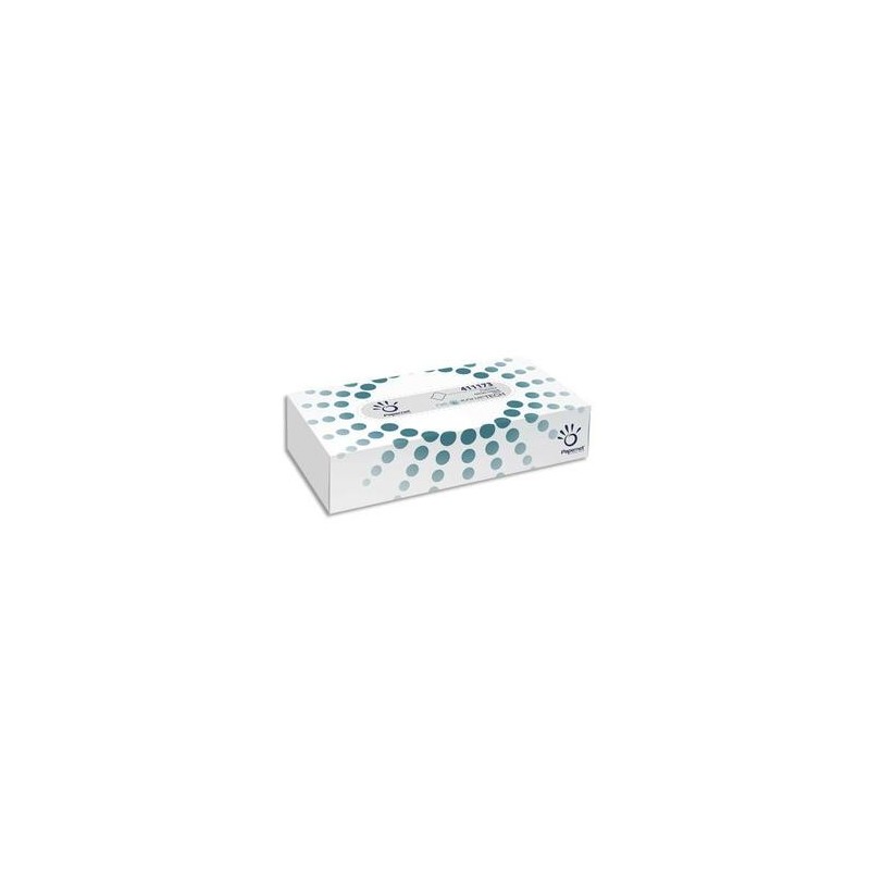 Boîte de de 100 Mouchoirs 2 plis pure cellulose blanc