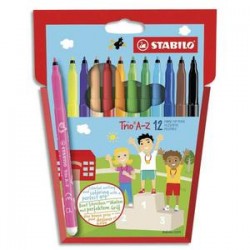 STABILO Pochette 12 feutres...