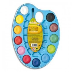 Palette ovale de 12...